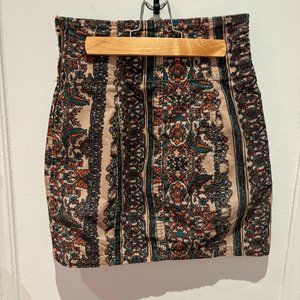 Free People size 0 corduroy mini skirt